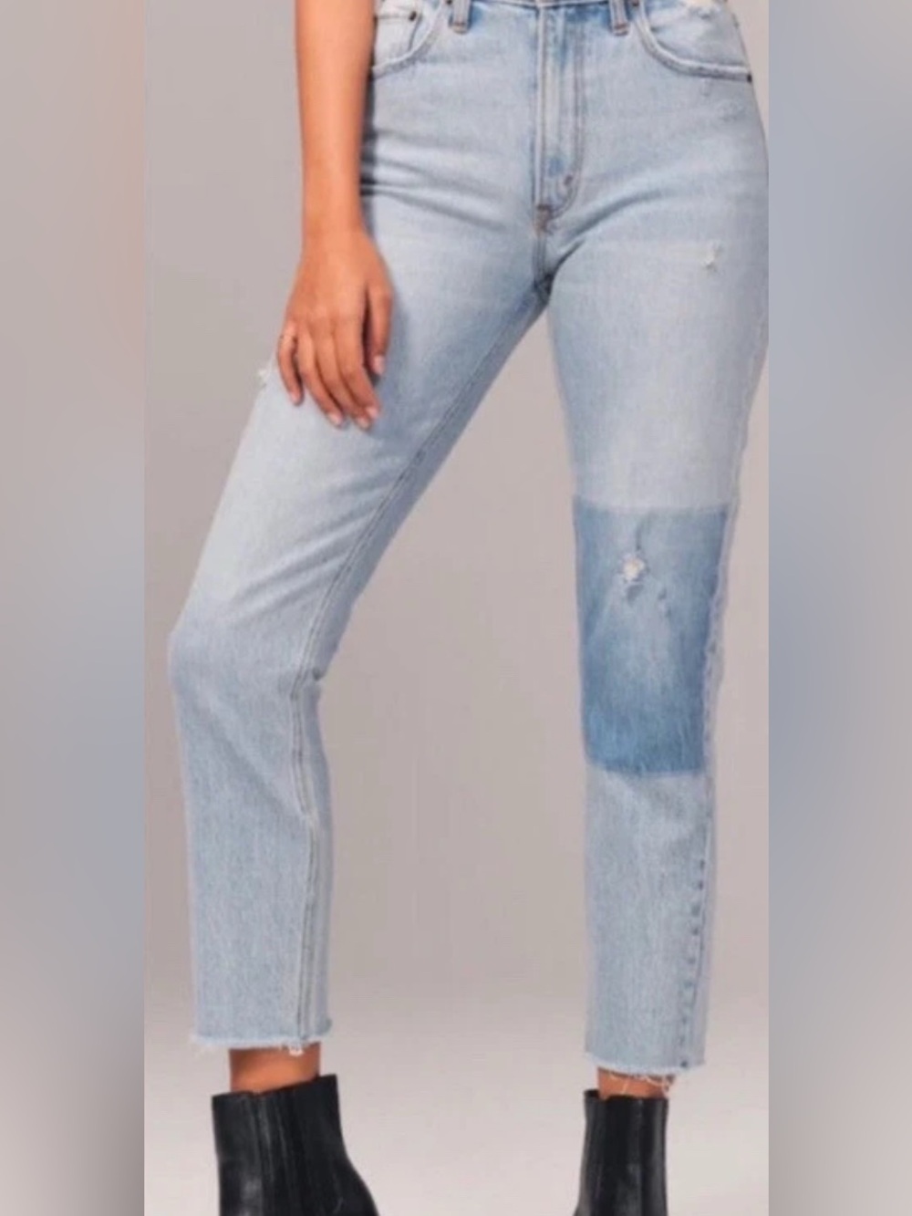 Abercrombie & Fitch Curve Love The Mom High Rise jeans size 29/ 8R
